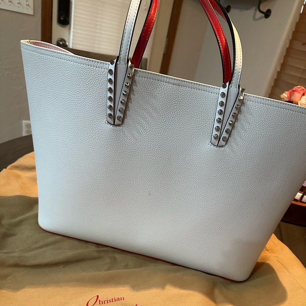 Christian Louboutin cabata tote - White ❤️❤️❤️